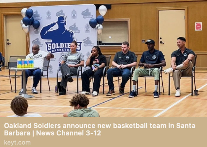 Soldiers Basketball (AAU) launches new Santa Barbara team.  Announces “Soldier Day” is coming to UCSB’s Thunderdome!